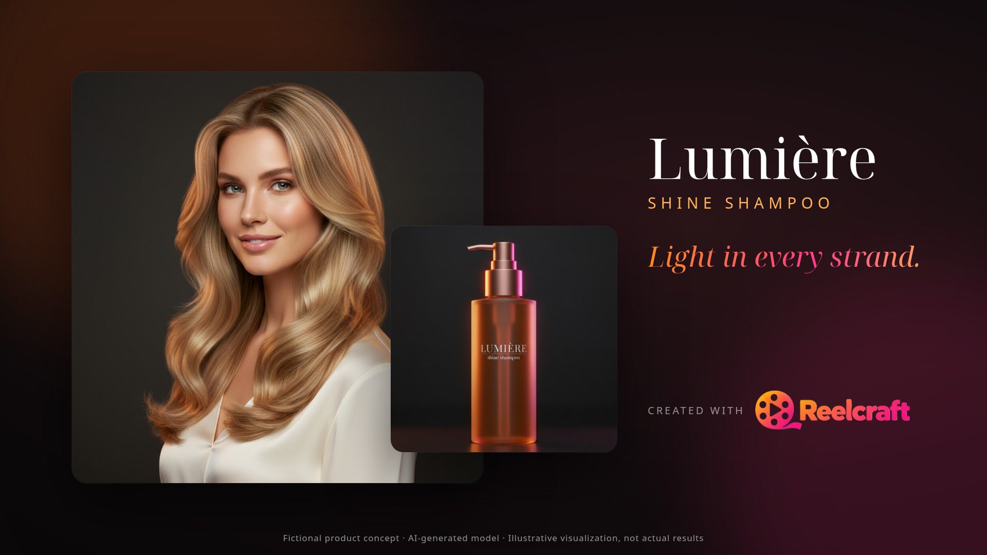 Lumière Shampoo · Before & After