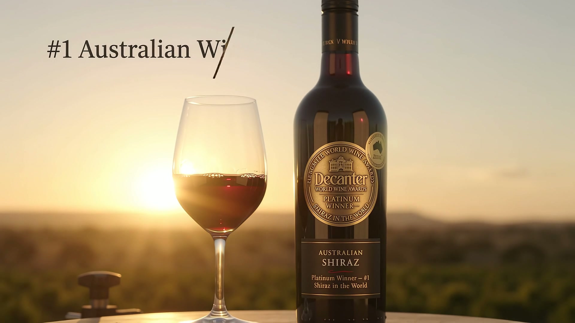 Australian Shiraz · Wine Ad